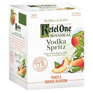 Ketel One - Botanical Peach & Orange Blossom Vodka Spritz (12oz bottles) (12oz bottles)